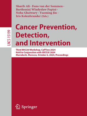 cover image of Cancer Prevention, Detection, and Intervention